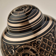Load image into Gallery viewer, Solid Brass Radiance Infant/Child/Pet Funeral Cremation Urn 45 Cubic Inches
