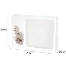 Load image into Gallery viewer, At Peace Memorials Shadowbox Remembrance Paws in Sand
