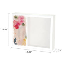 Load image into Gallery viewer, At Peace Memorials Shadowbox Remembrance Keepsake Floral Bloom
