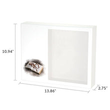 Load image into Gallery viewer, At Peace Memorials Shadowbox Remembrance Keepsake Bible &amp; Rosary
