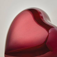 Load image into Gallery viewer, Small/Keepsake Red Brass Arielle Heart Cremation Urn, 20 cubic inches
