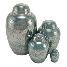 Load image into Gallery viewer, New,Solid Brass Guided Light  Infant/Child/Pet Cremation Urn, 80 Cubic Inches
