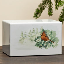 Load image into Gallery viewer, Large/Adult Somerset Cardinal Box Cremation Urn for Ashes, 200 Cubic Inches
