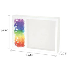 Load image into Gallery viewer, At Peace Memorials Shadowbox Remembrance Rainbow Path
