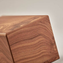 Load image into Gallery viewer, Small/Keepsake Natural Box Funeral Cremation Urn for Ashes, 85 Cubic Inches
