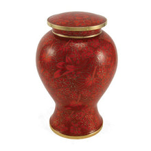 Load image into Gallery viewer, Cloisonne Adult 200 Cubic Inch Funeral Cremation Urn for Ashes
