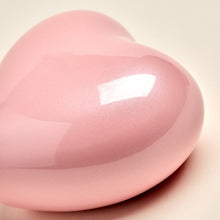 Load image into Gallery viewer, New Brass Pearl Pink Arielle Heart Funeral Cremation Urn w/stand, 20 Cubic inches
