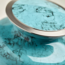 Load image into Gallery viewer, Large Funeral Cremation Urn for ashes, 200 Cubic Inches - Glenwood Blue Marble
