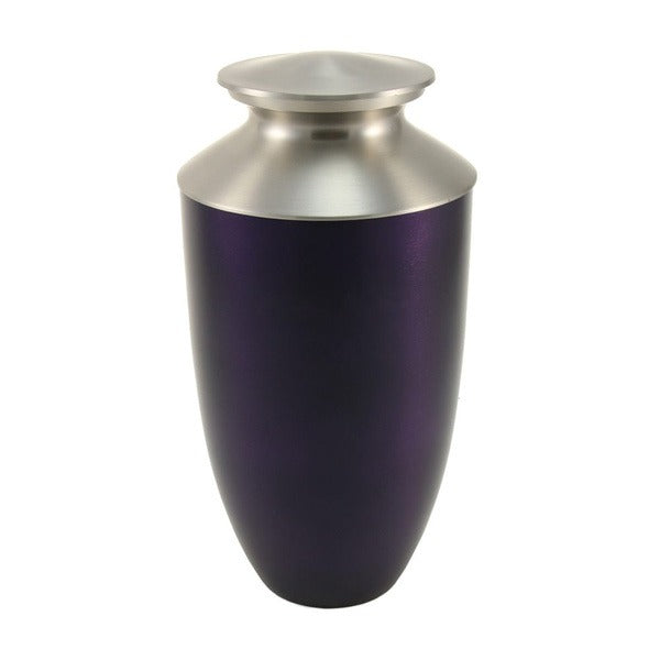 At Peace Memorials Monterey Purple Large/Adult Cremation Urn 200 CI
