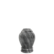 Load image into Gallery viewer, 2 Cubic Inches Embrace Cashmere Gray Memento Marble Cremation Urn
