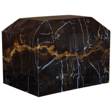 Load image into Gallery viewer, Large/Adult 190 Cubic Inch Summit King Gold Box Marble Funeral Cremation Urn
