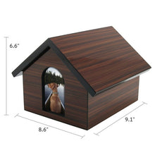 Load image into Gallery viewer, At Peace Memorials Pet House Brown
