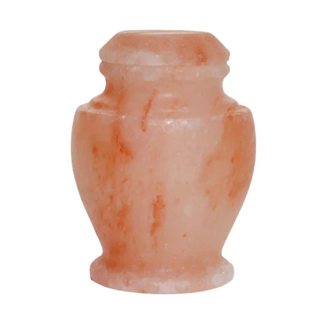 Small/Keepsake 15 Cubic Inches Carpel Rock Salt Biodegradable Funeral Cremation Urn