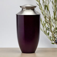 Load image into Gallery viewer, At Peace Memorials Monterey Purple Large/Adult Cremation Urn 200 CI
