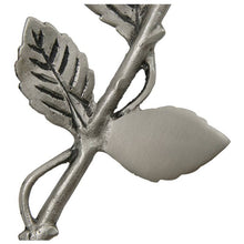 Load image into Gallery viewer, New, Solid Brass Pewter Threaded Rose Keepsake Funeral Cremation Urn For Ashes

