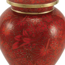Load image into Gallery viewer, Cloisonne Adult 200 Cubic Inch Funeral Cremation Urn for Ashes
