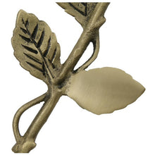 Load image into Gallery viewer, New, Solid Brass Crimson Threaded Rose Keepsake Funeral Cremation Urn For Ashes
