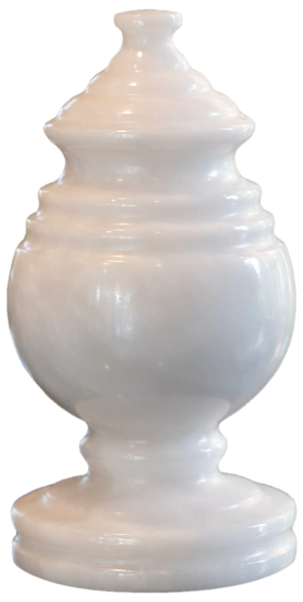 2 Cubic Inches Princess Antique White Memento Marble Cremation Urn