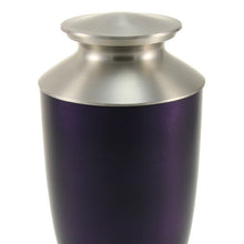 Load image into Gallery viewer, At Peace Memorials Monterey Purple Large/Adult Cremation Urn 200 CI
