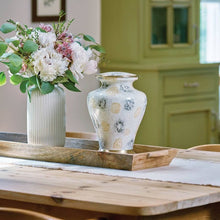 Load image into Gallery viewer, Large Funeral Cremation Urn for ashes, 200 Cubic Inches - Glenwood White Marble
