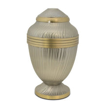 Load image into Gallery viewer, Large/Adult 200 Cubic Inches Katy Brass Funeral Cremation Urn for Ashes
