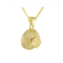 Load image into Gallery viewer, Ancient Celtic Gold Steel Keepsake Pendant/Necklace Funeral Cremation Urn
