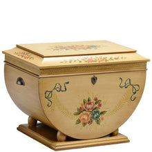 Load image into Gallery viewer, Large/Adult Colonial Life Chest Wooden Funeral Cremation Urn for Ashes
