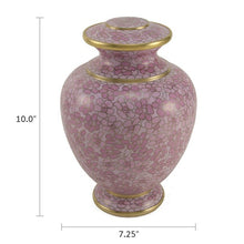 Load image into Gallery viewer, At Peace Memorials Essence Rose Large/Adult Cremation Urn 200 Cubic Inches
