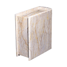 Load image into Gallery viewer, Adult/Large Cameo Book Marble Funeral Cremation Urn for Ashes 220 Cubic Inches
