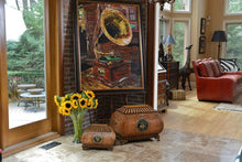 Load image into Gallery viewer, Large/Adult Salzburg Life Chest Wooden Funeral Cremation Urn for Ashes
