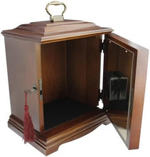 Load image into Gallery viewer, Howard Miller 800-122 (800122) Continuum II Funeral Cremation Urn Mantle Clock
