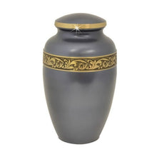Load image into Gallery viewer, Large/Adult 200 Cubic Inch Dakota  Brass Funeral Cremation Urn for Ashes
