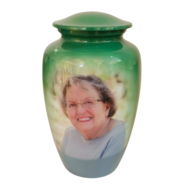 Large/Adult 190 Cubic Inch Life Treasured Aluminum Funeral Cremation Urn for Ashes