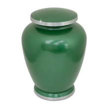 Load image into Gallery viewer, Large/Adult 200 Cubic Inch Thera Forest Aluminum Funeral Cremation Urn for Ashes
