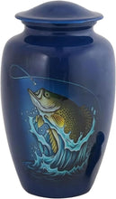 Load image into Gallery viewer, At Peace Memorials Crappie Fish Adult Urn for Ashes
