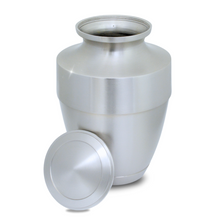 Load image into Gallery viewer, Large/Adult 220 Cubic Inch Clifton Brass Funeral Cremation Urn for Ashes
