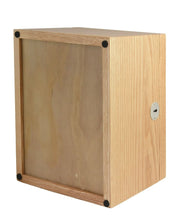 Load image into Gallery viewer, Large/Adult 250 Cubic Inches Locking Light Wood Funeral Cremation Urn for Ashes
