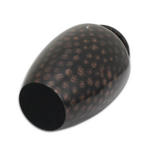 Load image into Gallery viewer, Large/Adult 228 Cubic Inch Scarlet Marble Looking Brass Funeral Cremation Urn for Ashes
