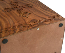 Load image into Gallery viewer, Large/Adult 220 Cubic Inches Old Cross Wood Funeral Cremation Urn for Ashes

