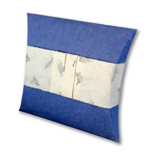 Load image into Gallery viewer, Biodegradable Journey EarthUrn 180 Cubic Inches Medium Aqua Blue Funeral Cremation Urn
