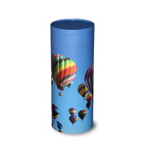 Load image into Gallery viewer, Biodegradable Adult Mass Ascension Scattering Tube Cremation Urn - 200 cubic inches

