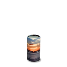 Load image into Gallery viewer, Biodegradable Adult Ocean Sunset Scattering Tube Cremation Urn - 20 cubic inches
