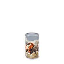 Load image into Gallery viewer, Biodegradable Small/Keepsake Wild Horses Scattering Tube Cremation Urn - 20 cubic inches
