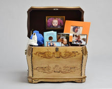 Load image into Gallery viewer, Large/Adult Florence Life Chest Wooden Funeral Cremation Urn for Ashes
