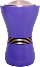 Load image into Gallery viewer, At Peace Memorials Canopic/Blessing Purple Keepsake Urn for Ashes
