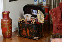 Load image into Gallery viewer, Large/Adult Dynasty Life Chest Wooden Funeral Cremation Urn for Ashes
