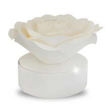 Load image into Gallery viewer, Large/Adult 290 Cubic In. White Origami Water Biodegradable Laguna Cremation Urn
