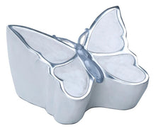 Load image into Gallery viewer, Large/Adult Soulful Wings Butterfly White 240 Cubic Inches Funeral Cremation Urn
