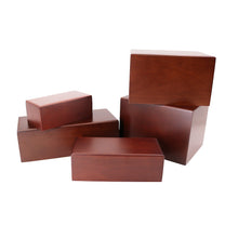 Load image into Gallery viewer, XLarge 115 Cubic Inches Walnut Pet Cremation Urn w/ Laser Engraving
