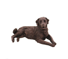 Load image into Gallery viewer, Bronze Golden Retriever Walnut Base Pet Cremation Urn w/ Figurine in 5 diff base sizes
